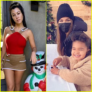 Kardashian Jenner Family Members Share Festive Christmas Eve Photos After Cancelling Annual Party