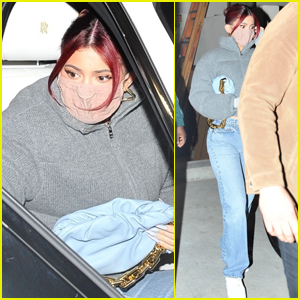 Kylie Jenner Debuts Red Hair While Out Christmas Shopping!