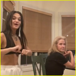 Claudia Conway Dances to Trump Diss Song While Mom Kellyanne Sits Makeup Free at Kitchen Table (Video)