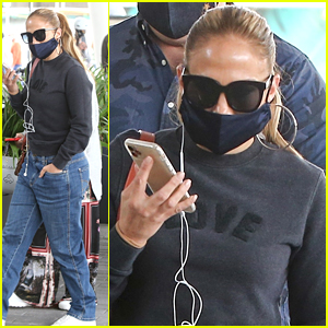 Jennifer Lopez Makes Surprise Stop at Sephora After Lunching With Friends