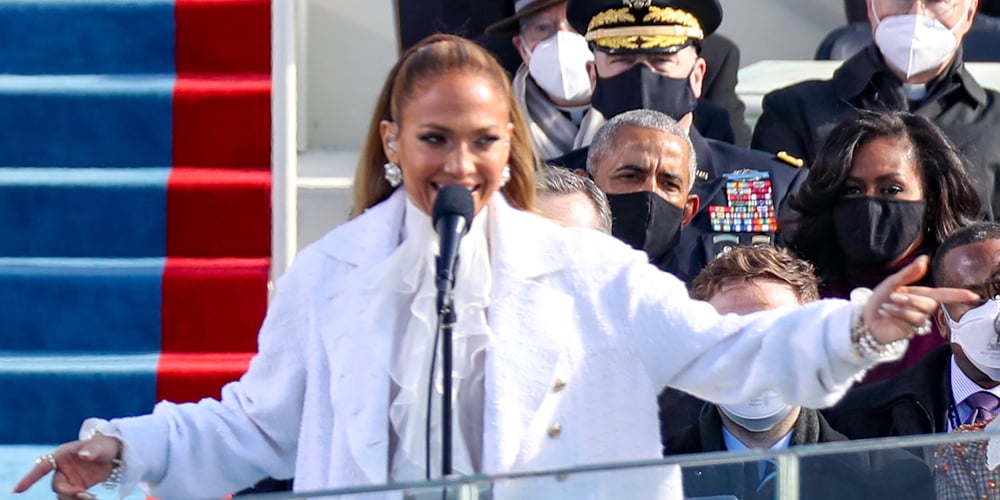 Watch Jennifer Lopez’s Inauguration Performance (Where She Added a ‘Let