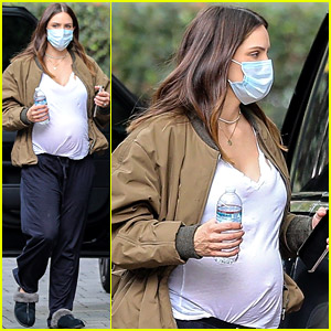 Pregnant Katharine McPhee Bumps Along to an Appointment