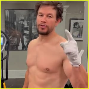 Mark Wahlberg Shows Off His Shirtless Body While Working Out at 2:30 A.M.