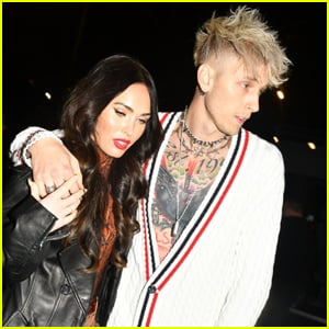 Megan Fox & Machine Gun Kelly Cuddle Up After His 'SNL' Performance in NYC