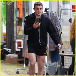 Paul Mescal Steps Out in Short Shorts on Set of His New Film 'Carmen'!