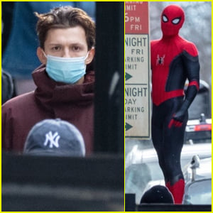 Tom Holland Suits Up While Filming 'Spider-Man 3' in Atlanta!