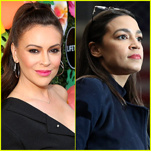 Alyssa Milano Is Being Called Out for Her Comment During AOC's Heart-Wrenching Instagram Live