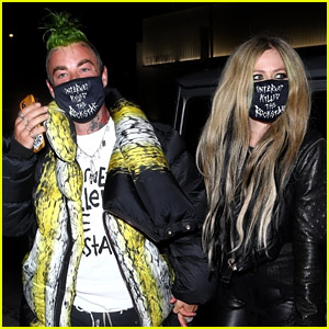 Avril Lavigne Holds Hands With Mod Sun at His Album Release Party!