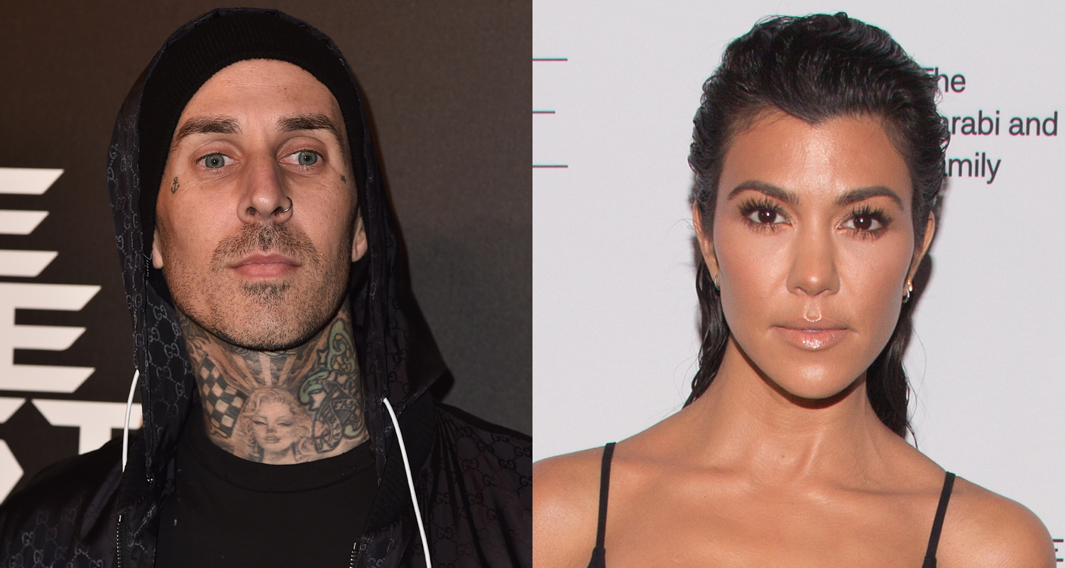 Travis Barker Shares Love Note From Girlfriend Kourtney Kardashian