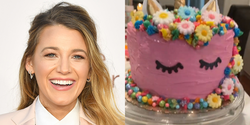 Blake Lively’s Unicorn Cake Received Lots of Praise From Celebs, But