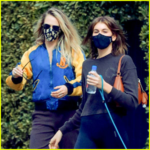 Cara Delevingne & Kaia Gerber Go to Another Pilates Class Together!