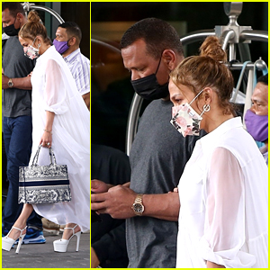 Jennifer Lopez & Alex Rodriguez Step Out For Lunch Ahead of Valentine's Day in Miami