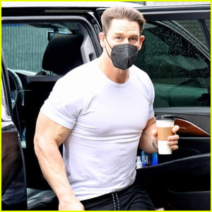 John Cena Shows Off His Muscles While Heading to the Gym in Canada