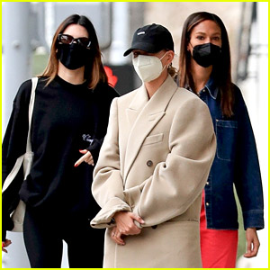 Kendall Jenner, Hailey Bieber, & Joan Smalls Meet Up for Lunch & a Workout