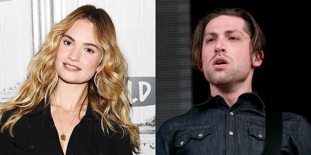 Lily James Seemingly Has a New Boyfriend, Spotted Kissing Rocker Michael Shuman! Lily James