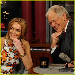David Letterman Is Getting Backlash for Lindsay Lohan Interview in Which He Pestered Her About Rehab