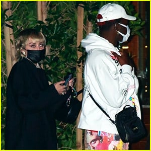 Miley Cyrus Dines with Lil Nas X on Friday Night in Malibu