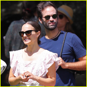 Natalie Portman & Husband Benjamin Millepied Enjoy Family Day at the Park