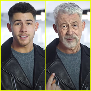 Nick Jonas Turns Into An Old Man By Snapping His Fingers in Dexcom's Super Bowl LV Commercial