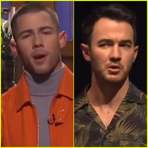 Nick Jonas is Questioned by Brother Kevin About the Future of Jonas Brothers During 'Saturday Night Live' Monologue - Watch!