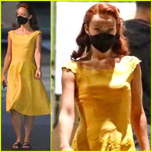 See Olivia Wilde in Costume for Final Day of Filming 'Don't Worry Darling'