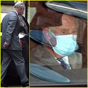 Prince Charles Visits His Sick Father Prince Philip in the Hospital