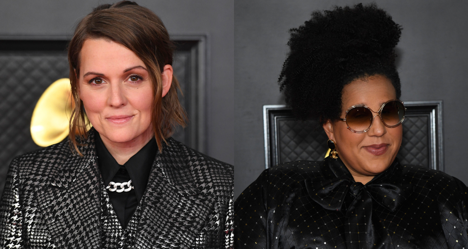 Brandi Carlile & Brittany Howard Arrive at Grammys 2021 After Already