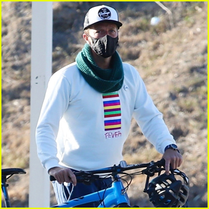 Chris Martin Kicks Off His Day on Morning Bike Ride in Malibu