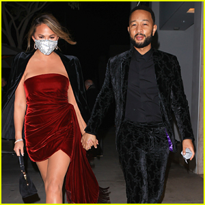Chrissy Teigen & John Legend Celebrate His Grammy Win At An After Party in LA