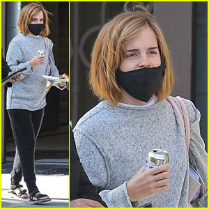 Emma Watson Picks Up A Sandwich To Go During Rare Solo Outing in LA