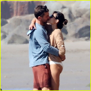 Jordana Brewster Shares a Kiss With Boyfriend Mason Morfit at the Beach
