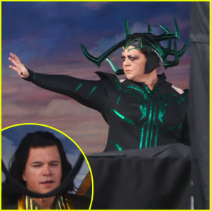 Melissa McCarthy's 'Thor: Love & Thunder' Character Revealed in Set Photos Alongside Matt Damon (Spoilers!)