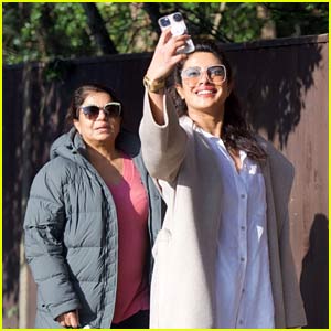 Priyanka Chopra Snaps Cute Pics with Her Mom While Out in London