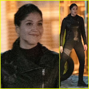 Alaqua Cox Is Maya Lopez AKA Echo on the Set of Marvel's 'Hawkeye' Series - See the First Photos!