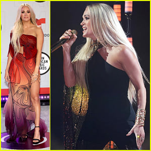 Carrie Underwood Makes Her Latin AMAs Debut, Stuns on Red Carpet in Butterfly Gown!