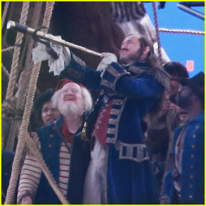 Jude Law Is Captain Hook on the Set of 'Peter Pan & Wendy' - Get a First Look!