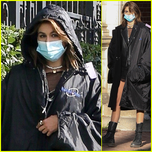 Kaia Gerber Starts Filming for 'American Horror Story' Season 10 - See the Set Photos!