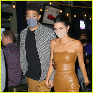 Kendall Jenner & Boyfriend Devin Booker Hold Hands During Night Out!