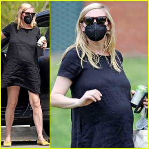 Kirsten Dunst Spotted for First Time After Revealing She's Pregnant (Photos)