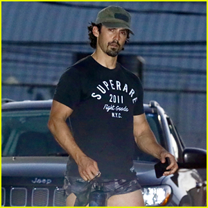 Milo Ventimiglia Wore Short Shorts After Leg Day Again & We Have Photos!
