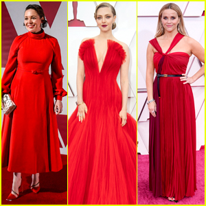 Amanda Seyfried, Olivia Colman, Reese Witherspoon & More Go Bold in Red for the 2021 Oscars!