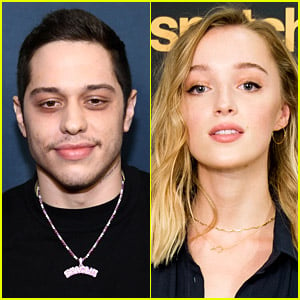 Pete Davidson & Phoebe Dynevor Have Been Wearing Matching Necklaces!