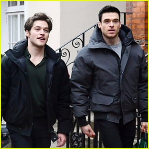 Richard Madden & Froy Gutierrez Seen Together Again in London - See Every Photo!