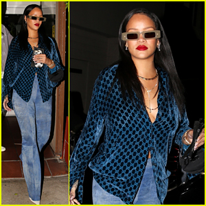 Rihanna Enjoys Another Dinner at Her Favorite L.A. Spot