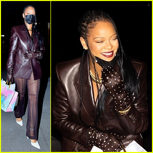 Rihanna Looks So Chic While Celebrating Her Mom's Birthday in New York City