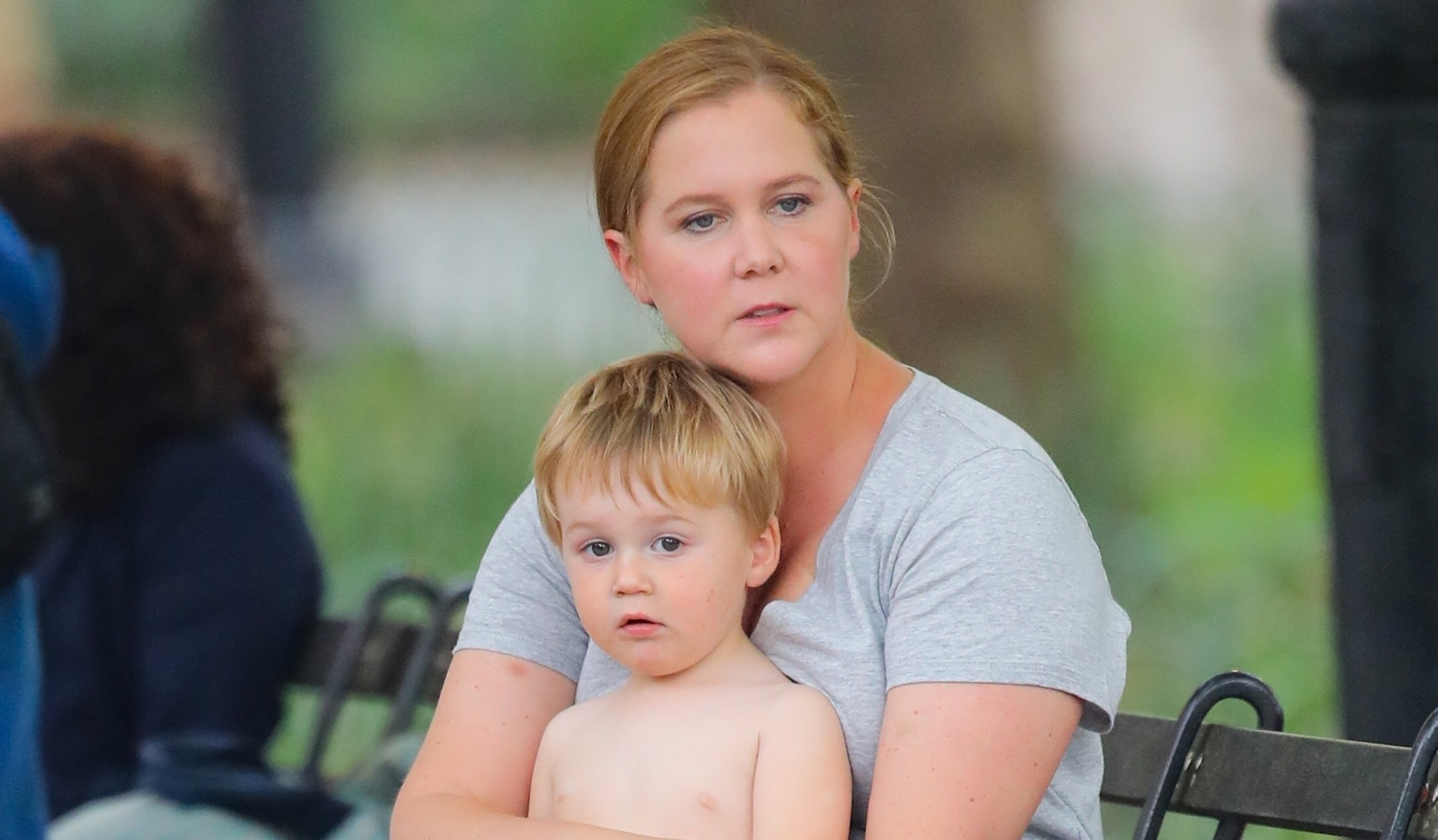 Amy Schumer Had the Funniest Response to These Photos with Her Son Gene