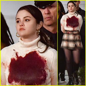 Selena Gomez Is All Bloody While Getting Arrested on the Set of 'Only Murders in the Building'!