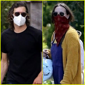 Adam Brody & Leighton Meester Spotted on Walk in the Woods with Their Daughter