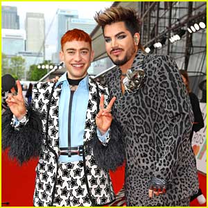 Adam Lambert & Olly Alexander Bring Their Cool Style to Brit Awards 2021!