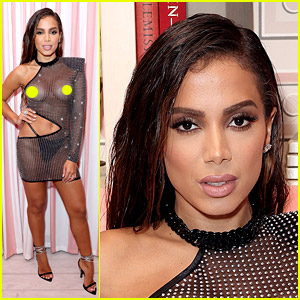 Anitta Wears Completely See-Through Dress to Celebrate Her New Single
